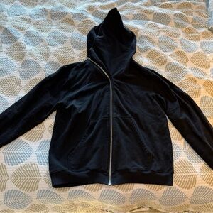 Rick Owens Zip-Up Hoodie